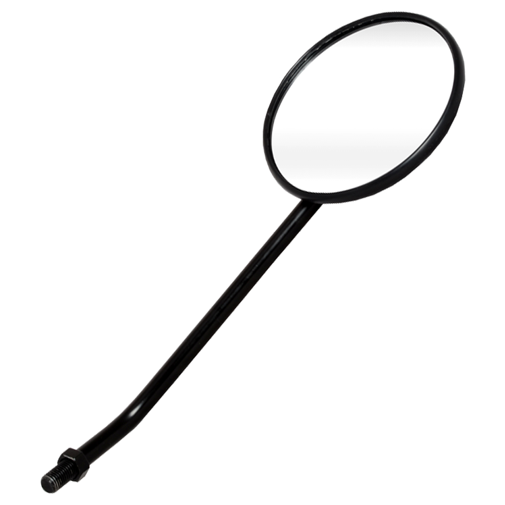 Oxford Mirror - Round - Black